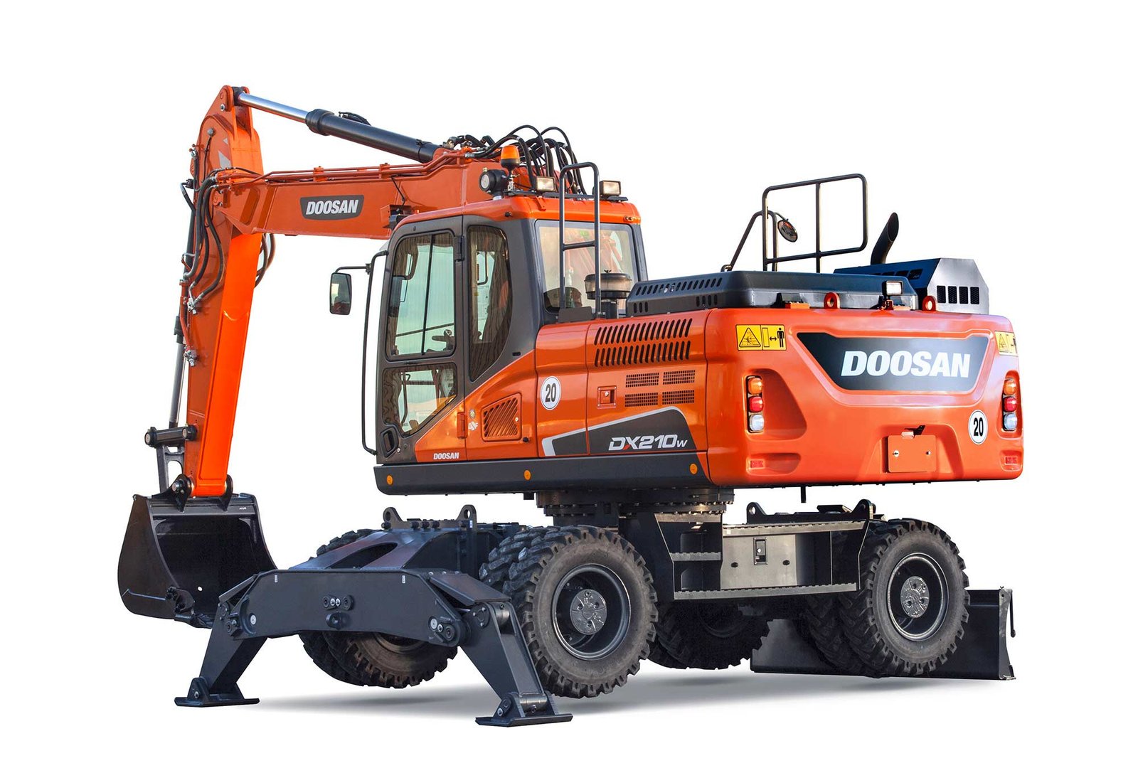 Daewoo 210 экскаватор
